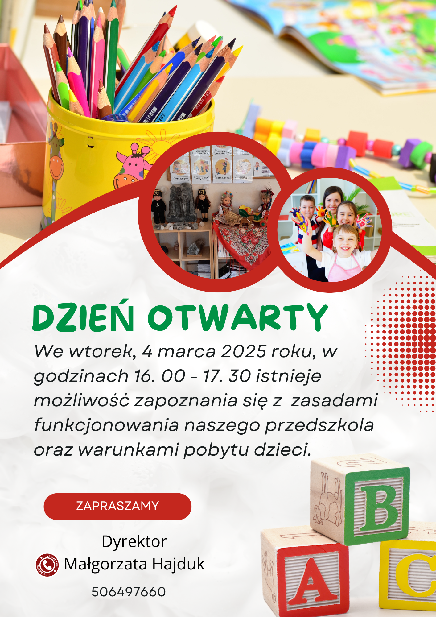 Dzień otwarty przedszkola