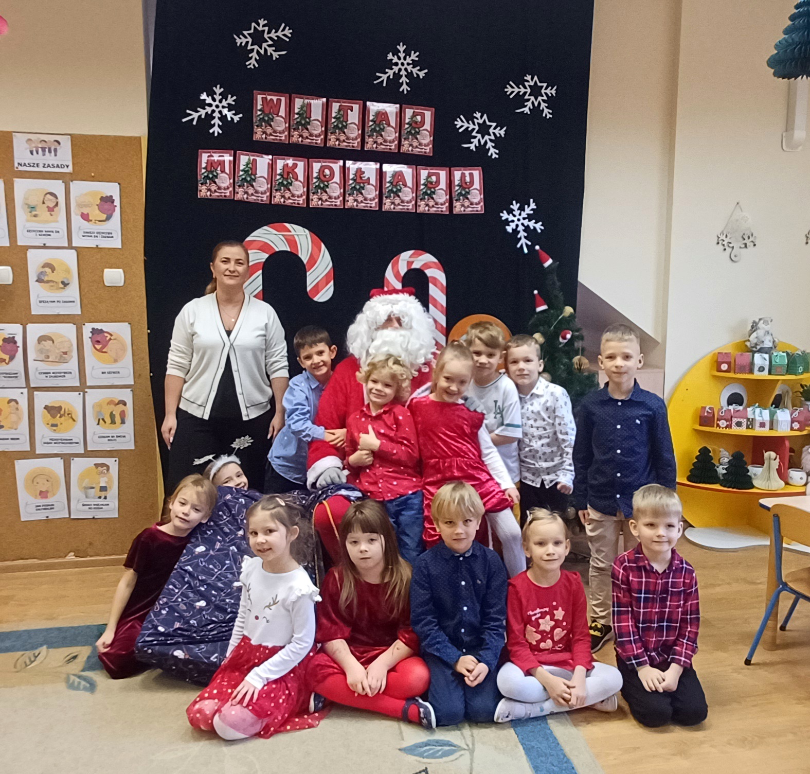 Wizyta Świętego Mikołaja