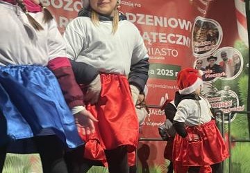 Występ Pszczółek na Kiermaszu Bożonarodzeniowym