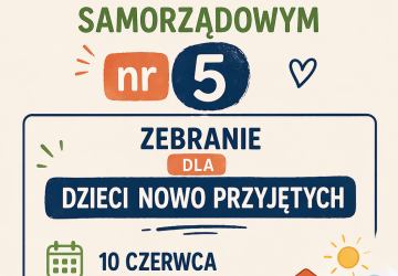 Zebranie dla rodziców dzieci nowo przyjętych