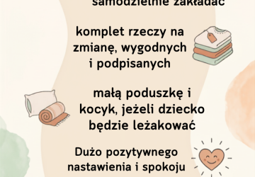 Pierwsze dni w przedszkolu