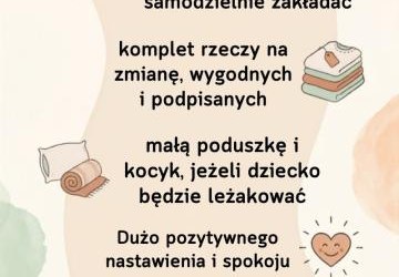 Pierwsze dni w przedszkolu